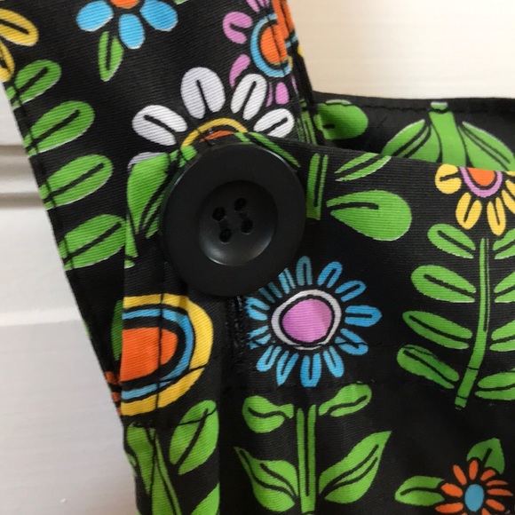 NWT Nooworks print overalls Sz XXL lightweight cotton "Awesome Blossom" print - Picture 7 of 14